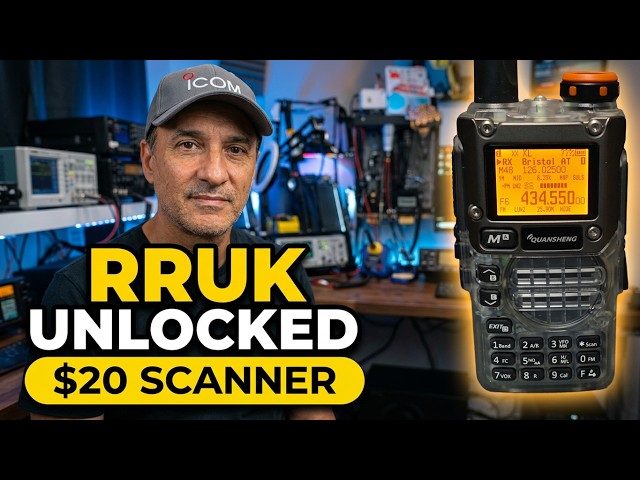 Quansheng K5/K6/K1 Turn into a Scanner (RRUK)