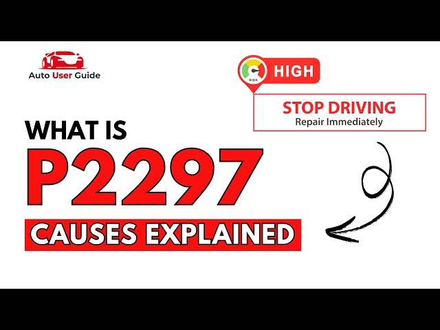 What is P2297 : Engine Error Code Causes Explained