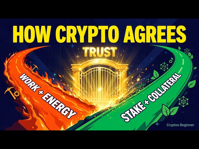 Proof of Work vs Proof of Stake Explained in 100 Seconds