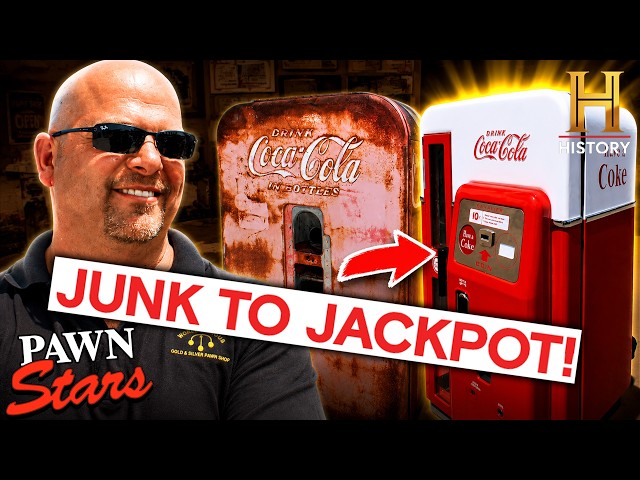 Can Rick Turn a 1950s Coke Machine into a Gold Mine? | Pawn Stars