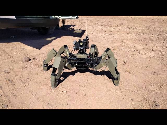 Orwell the Hexapod Robot - Eye on Juliet (2017) Sound Test