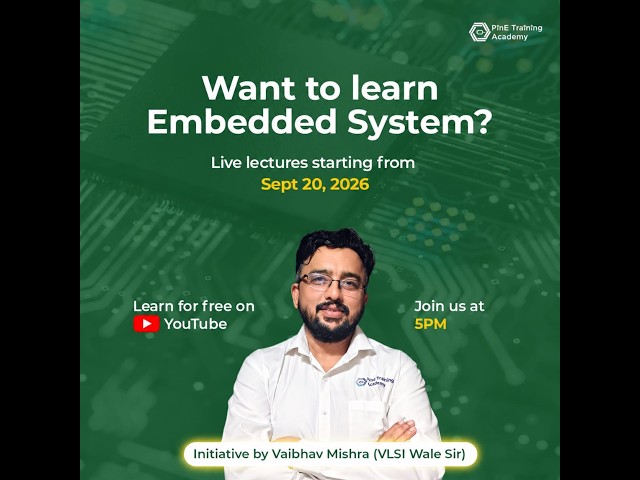 Introduction of Embedded System Design : An initiative of PinE Training Academy - Class 2
