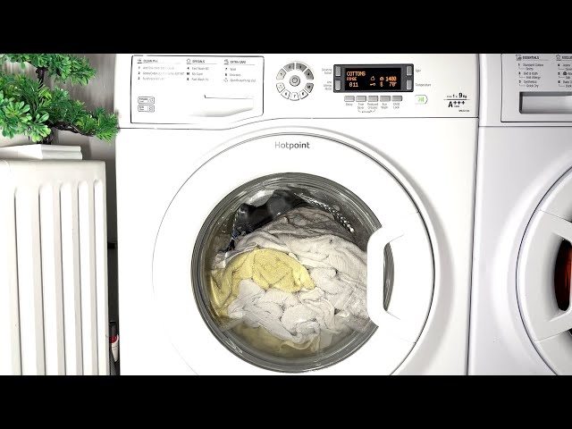 Hotpoint WMJLD943 | Cotton 70c sensitive skin rinse | Full cycle 