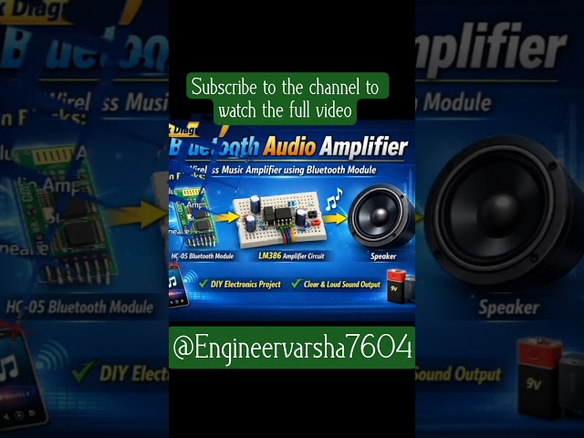 Bluetooth Audio Amplifier Working 🔊 Mini Amplifier Board Explained #shorts
