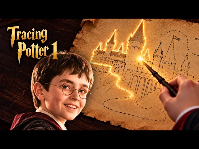 Harry Potter- Sorcerer's Stone ⚡ Finger Tracing (Brain Break & Relax)