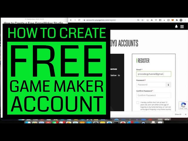 How to Create a Free GameMaker Studio Account