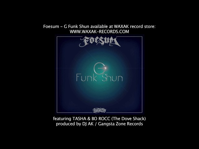 Foesum - Shine & Grind (feat. Tasha) G FUNK SHUN [prod. by DJ AK] [AUDIO]