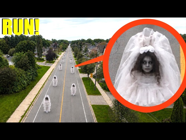 If you ever see this headless bride in your Neighbourhood... Run Away Fast! (She is Bad)