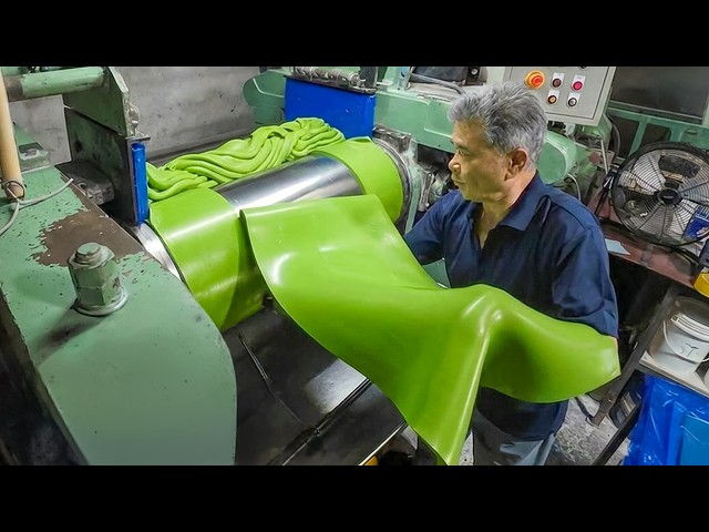 Mass Production Process of Silicone Goods. 40 Year Silicone Products Factory