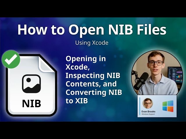 How to Open NIB Files (Xcode)