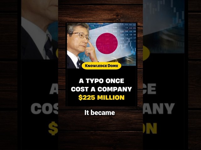 The most EXPENSIVE typo error