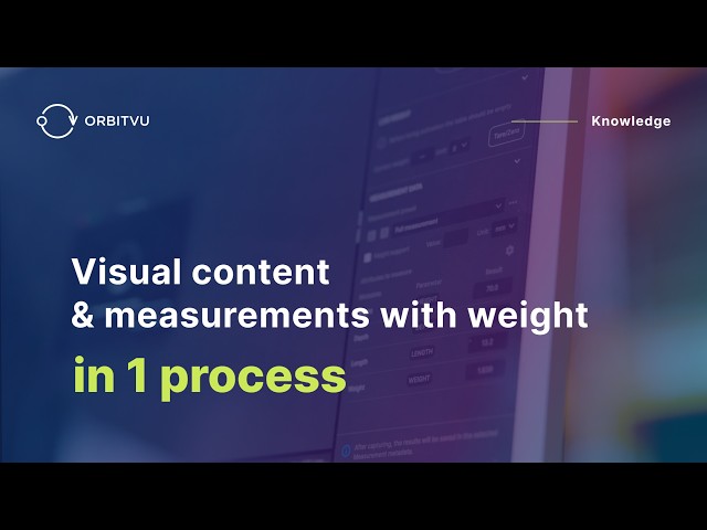Product Photography Automation: Photos + Measurements in One Pass