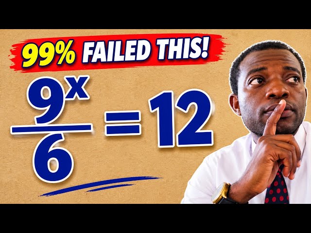 Only 1% Got This Math Olympiad Problem | Can you solve this?