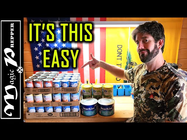 Easiest Way To Prep Food For Emergencies