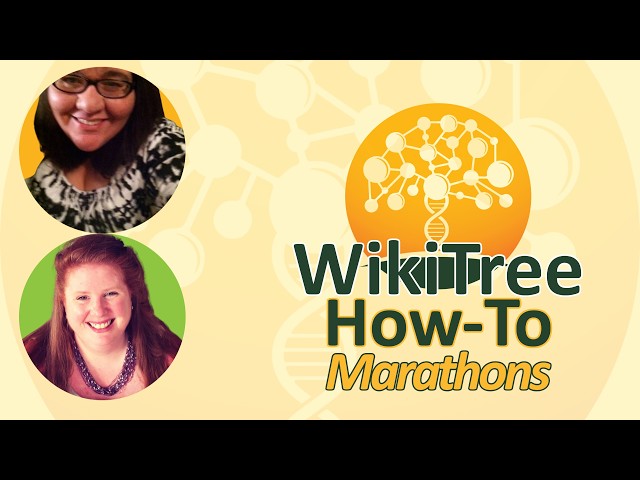 WikiTree How-To: Register & Participate in a Source-a-Thon