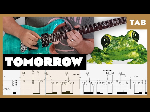 Silverchair - Tomorrow - Guitar Tab | Lesson | Cover | Tutorial | Xvive