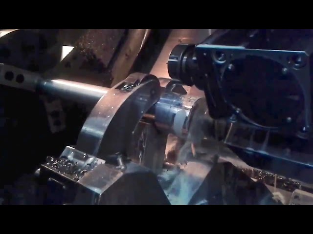 Lavorazione Tirante in 20MnCr5 Doosan Puma 400