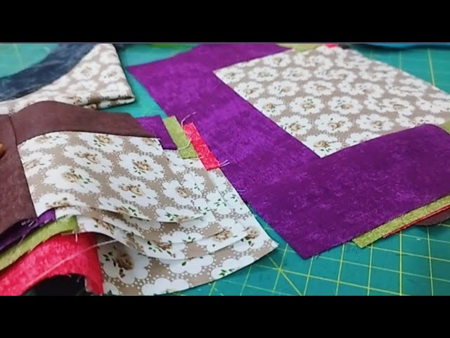 💜♥️very clever idea )Is this the most Beautiful Quilt Block Ever Designed