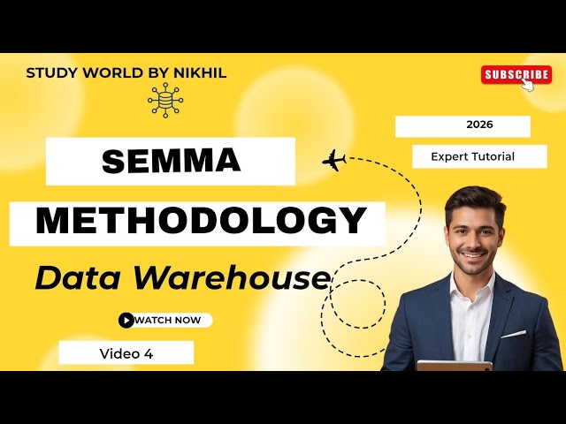 SEMMA METHODOLOGY In data warehouse clear explanation in Telugu #semma 