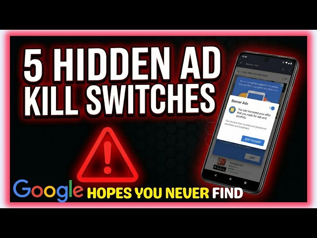 These 5 Settings Will PERMANENTLY Disable All Ads on Your Android Phone