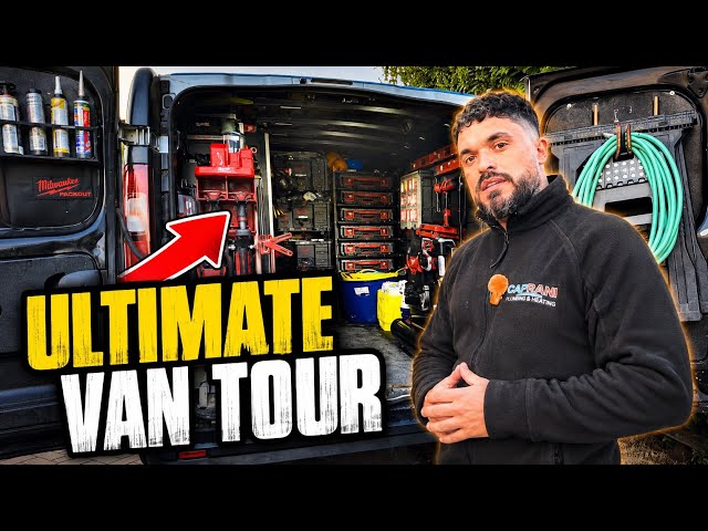 THE ULTIMATE PLUMBERS VAN TOUR | Milwaukee PACKOUT Setup 2026
