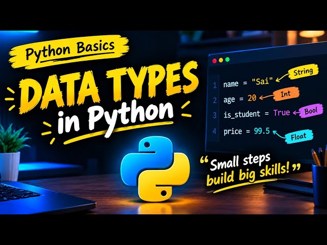 Python Data Types Explained in 7 Minutes | Beginner Friendly 🐍