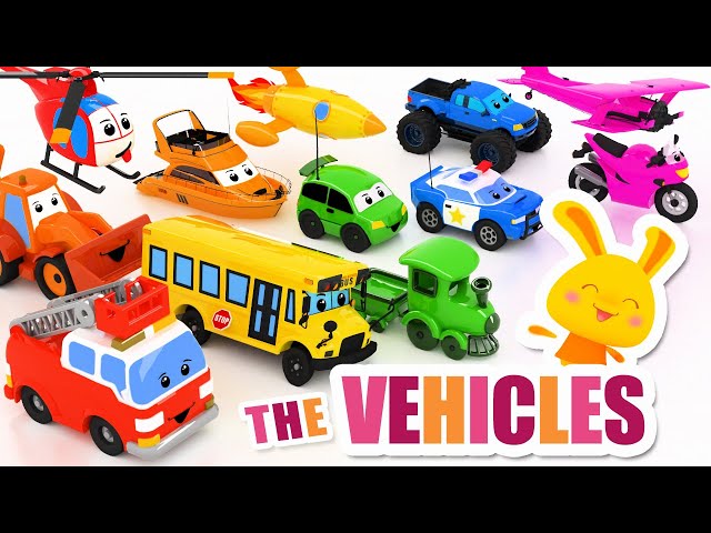 Learn the names of the vehicles with Titounis