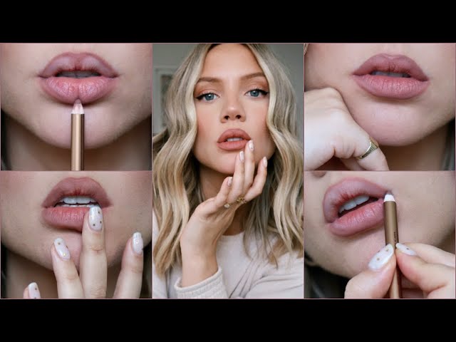 My FAVOURITE Everyday Lip Liners | Try On | Elanna Pecherle 2020