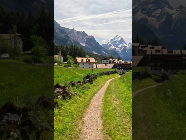 Cortina to Calalzo 🚴‍♂️ | Epic Dolomites Bike Path in 4K | Tunnels, Peaks, No Cars #slowtv