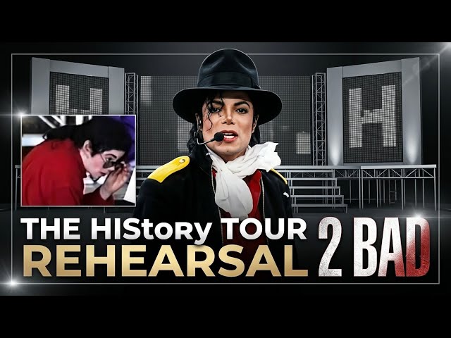 *RARE* Leaked Michael Jackson ( 2BAD ) History World Tour Rehearsals