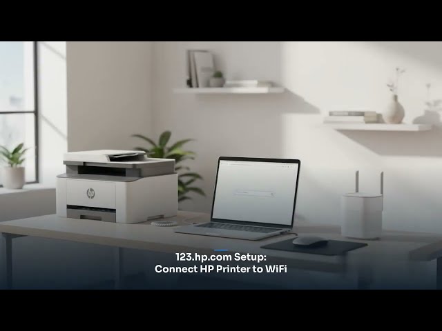 123.hp.com Setup: How to Connect HP Printer to WiFi | HP Printer WiFi Setup Guide