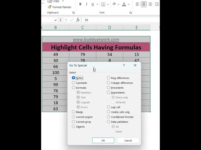 Highlight Cells Having Formulas | Excel Tips & Tricks | Excel Shorts