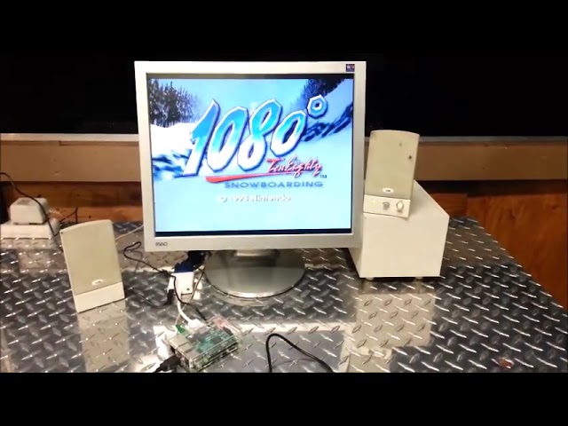 Raspberry pi3 with Retropie 4.3V #retrogaming #raspberrypi #retrogames