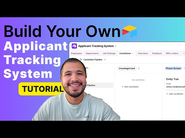 How to Build a Applicant Tracking System(ATS) in Airtable