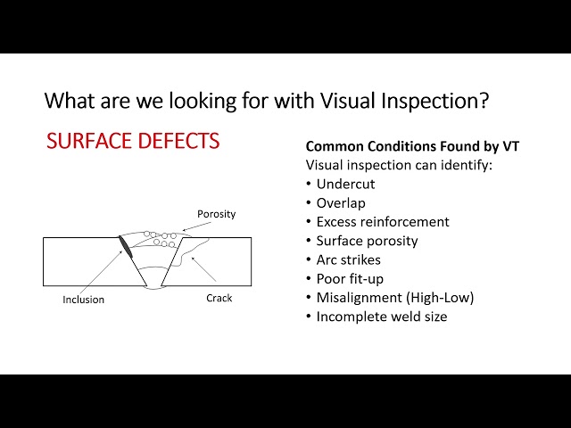 What is Visual Testing (VT)? | Visual Inspection Basics for Welders & Inspectors