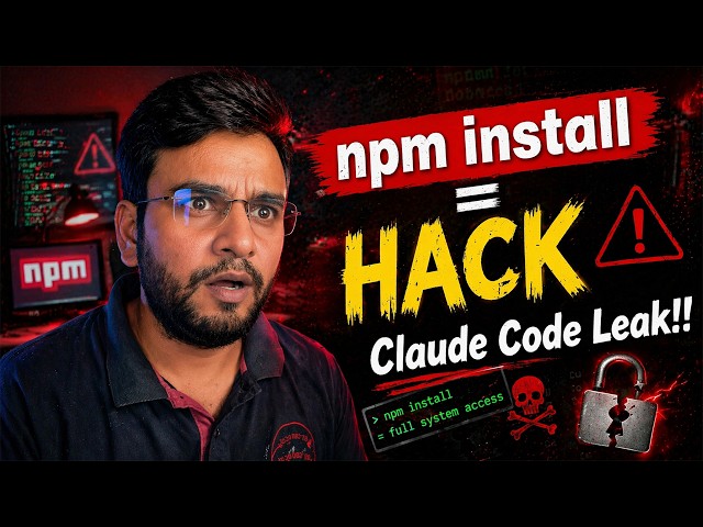 npm Axios hack + Claude code source leak explained