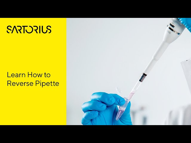 Tutorial: How to Reverse Pipette?