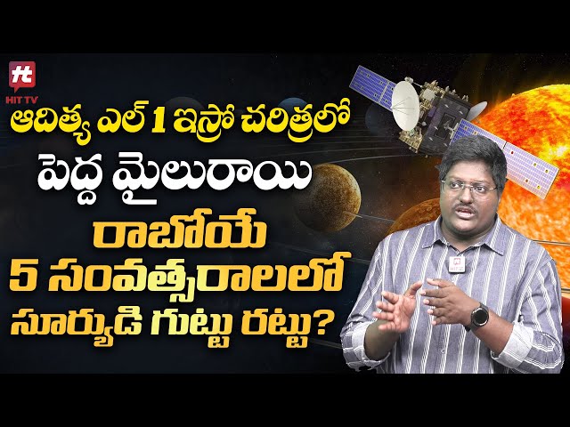 ఆదిత్య ఎల్ 1 ఇస్రో చరిత్రలో పెద్ద మైలురాయి | Aditya L1 | Scientific Officer Ravi Raj @HITTVOFFICIAL