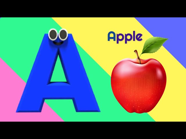 ABC Phonics Song - Toddler Learning Video Songs | A for Apple | Learn Phonics Sounds of Alphabet TV