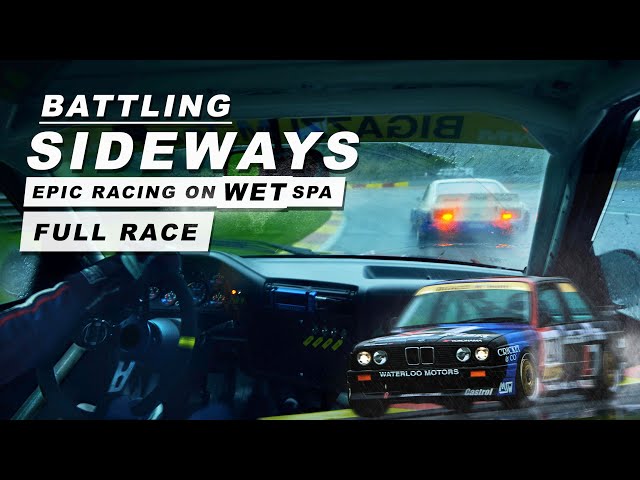 Onboard: BMW M3 on VERY WET Spa - Full Race - HQ sound