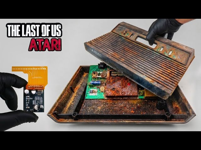 💀The Most Destroyed Atari in the World! 🌊 Turned to Dust on Touch!