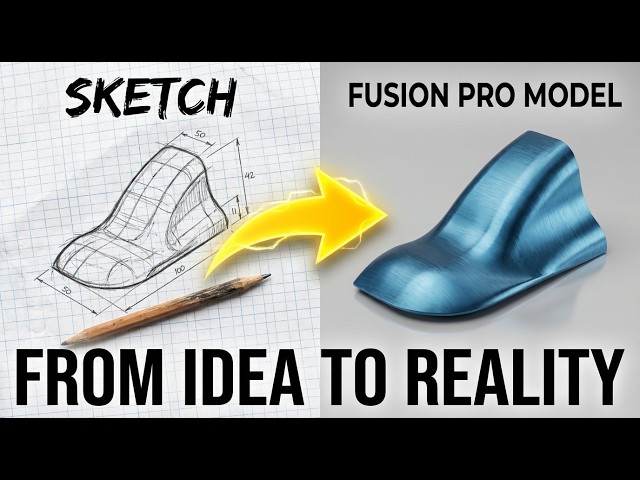 Fusion 360 Surface Practice Series – Exercise #2
