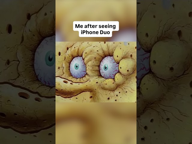 My reaction after seeing the iPhone Duo
