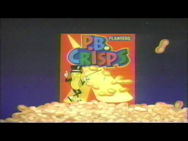 Recovered: 1990s Planters PB Crisps Commercial — The Snack We All Want Back! [Rare VHS Rip]