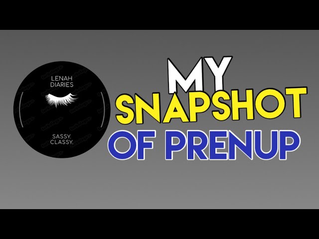 BTS of My Prenuptial Video | Lenah Diaries
