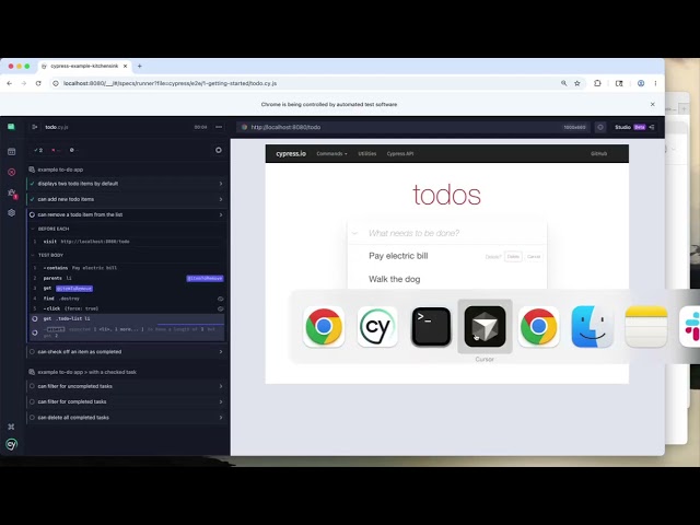 Debugging Cypress Tests with Chrome DevTools MCP