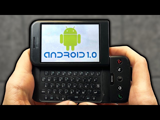 I bought the FIRST Android Phone EVER... 😲