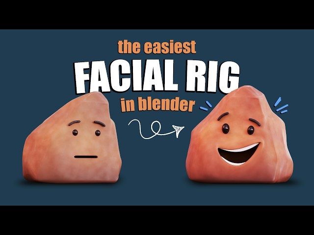 The Easiest Face Rig in Blender (Start Animating!)