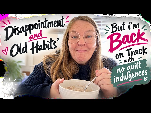 I Used Food as a Crutch Again… 😔  Here’s How I’m Getting Back on Track. #supriva
