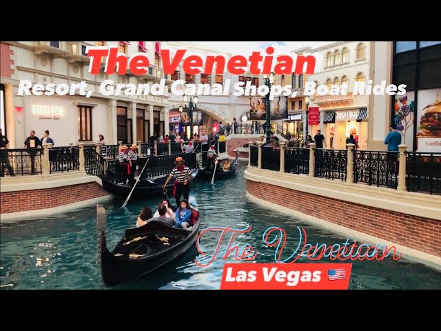Tour of The Venetian Las Vegas | Inside the Resort, Grand canal shops, Gondola ride | Las Vegas, USA